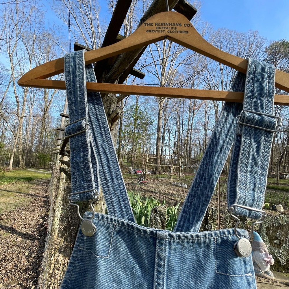 Denim Overall Dress Free People W-Sz 0 Pre-owned - Picture 7 of 8